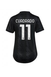 Juventus Juan Cuadrado #11 Fotballdrakt Borte Klær Dame 2022-23 Korte ermer